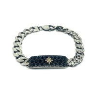 Pulsera Sacramore Firenze Hombre in Plata Diamante BR 2441 - BR 2441